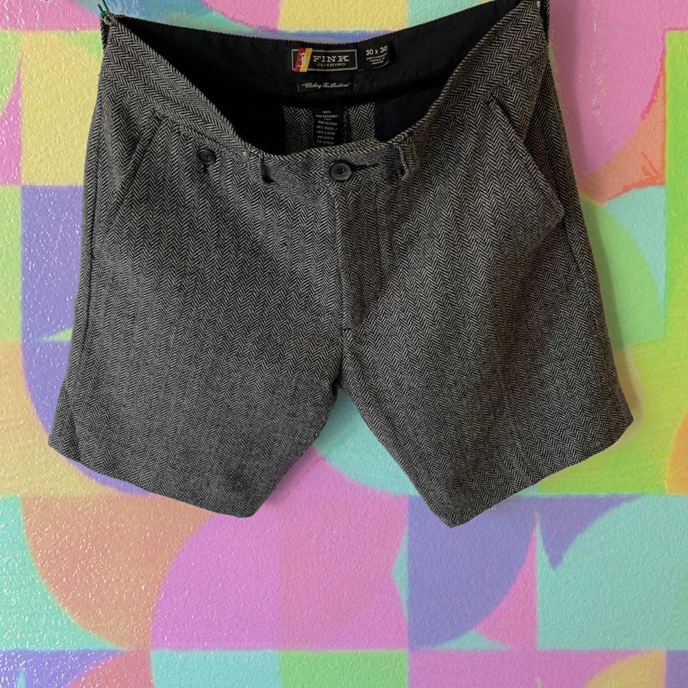 Fink Wool Trouser Shorts